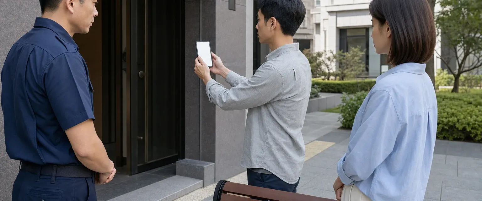 安全離場後報警並保存現場證據